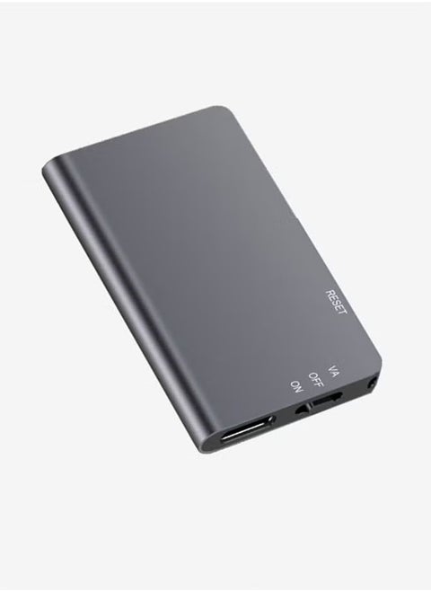 64GB Magnetic Digital Voice Recorder, Sound Recorder Voice with Playback for Lectures Meetings, Audio Recorder with HIFI MP3 Player Voice Recorder, Noise Reduction Rechargeable