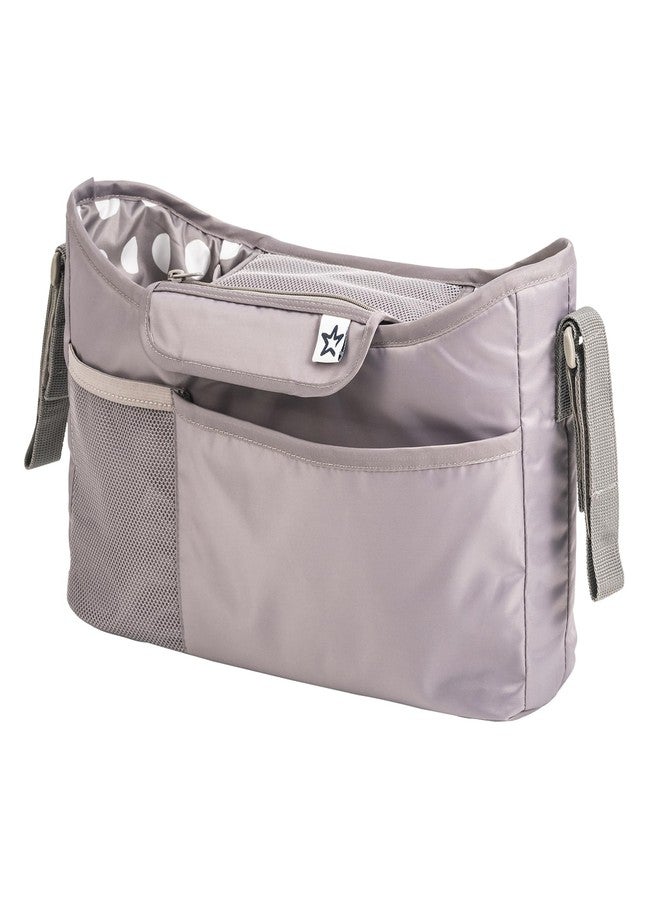 Tiny Twinkle Universal Stroller Organizer with Shoulder Strap, Fits for Stroller like Uppababy, Baby Jogger, Britax, BOB, Umbrella and Pet Stroller?Luna? - Image 2