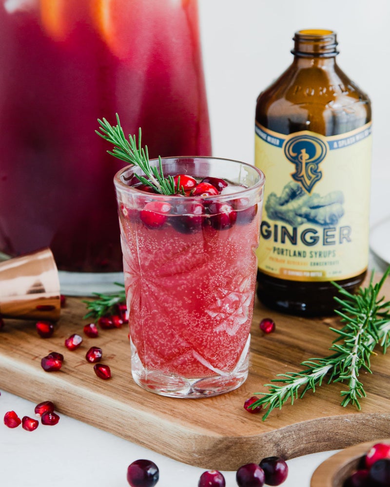 Portland Syrups Authentic Ginger Syrup - Premium Beverage Concentrate for Cocktails, Mocktails, Sodas, and More - Organic Ginger and Cane Sugar - 12oz bottle, 12-24 servings (Pack of 1) - Image 5