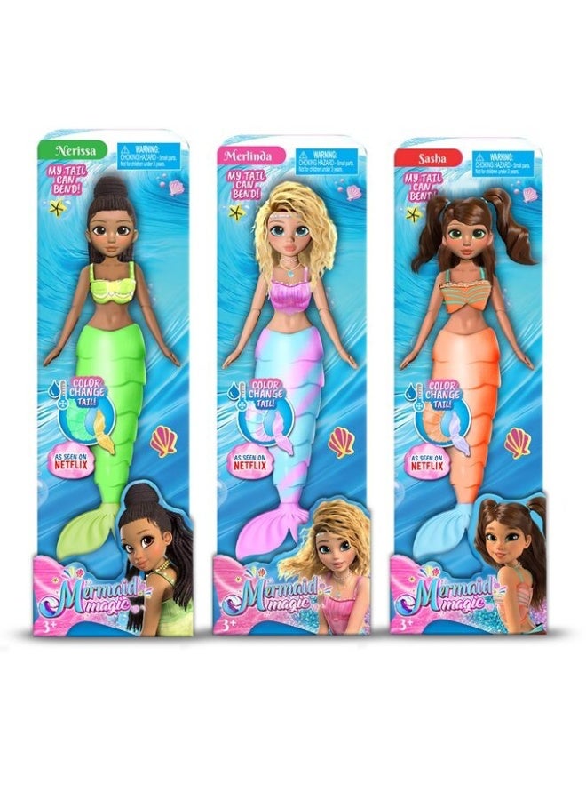 Mermaid دمية سحرية 9 بوصة - متنوعة - Image 1