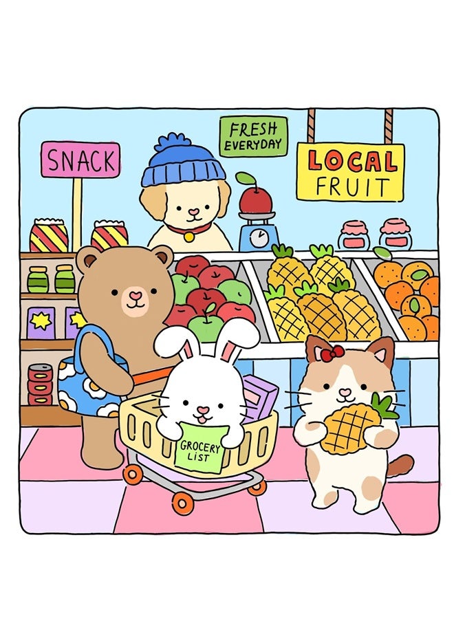 أصدقاء غامضون: كتاب تلوين رائع للكبار والمراهقين يضم شخصيات حيوانات لطيفة (تلوين أصدقاء غامضون) - Image 3