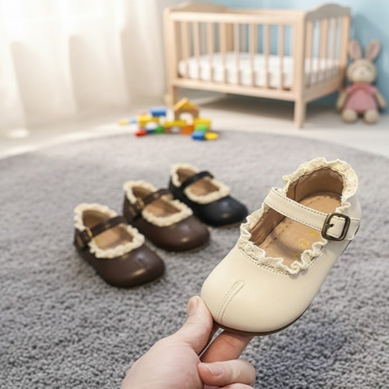 Baby Shoes Soft Rubber Sole Non-Slip Microfiber Upper - Comfortable Velcro Closure Infant Sneakers for Toddler Boys Girls - Image 2