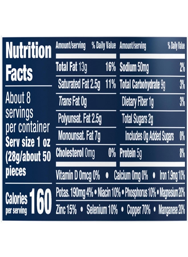 PLANTERS Lightly Salted Cashews, Cashew Halves & Pieces, Plant-Based Protein, 8 Oz Canister, Great Party Snack - Image 5