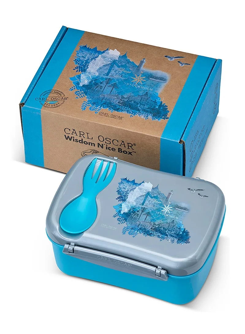 كارل أوسكار صندوق غداء مع عبوة تبريد - ماء