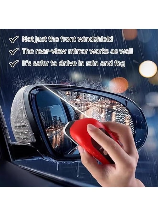 Automotive Oil Film Cleaning Brush,Glass Cleaning Board,2025 New Glass Coating for Windshield,Glass Oil Film Remover for Car,Hydrophobic Glass Coating for Windshield,Improves Clarity and Visibility - Image 3