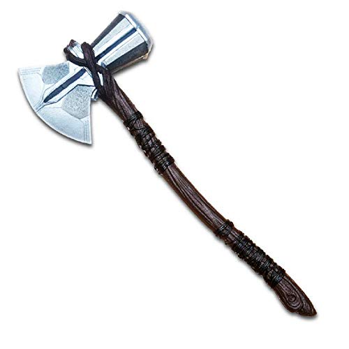 damdos Halloween Prop Cosplay Weapon 72cm PU Foam Axe, Hammer Storm Breaker Cosplay Axe Birthdays Gifts - Image 3