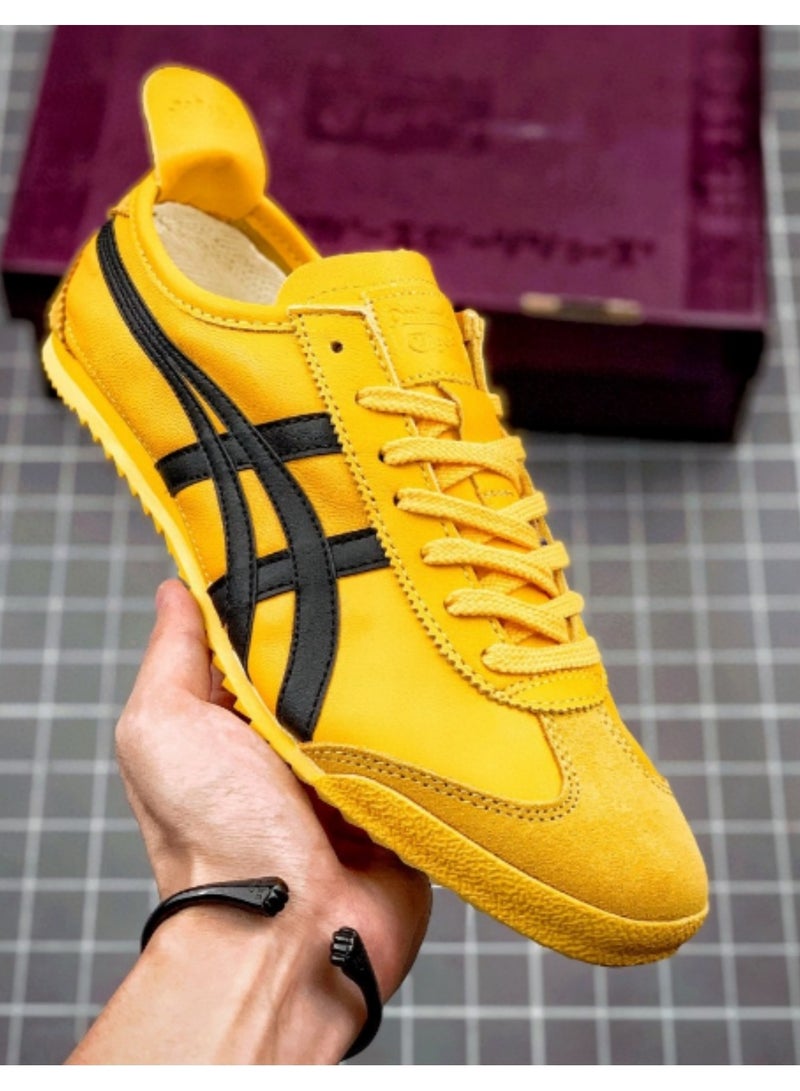 Onitsuka Tiger Onitsuka Tiger MEXICO 66 Deluxe Japan-made lambskin sneakers 