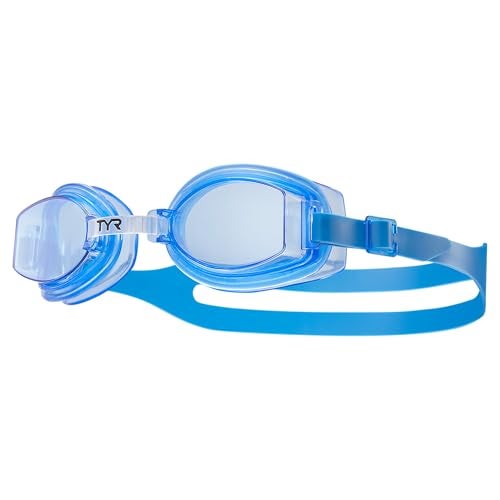 TYR Racetech Swim Goggles (Blue) - Image 1