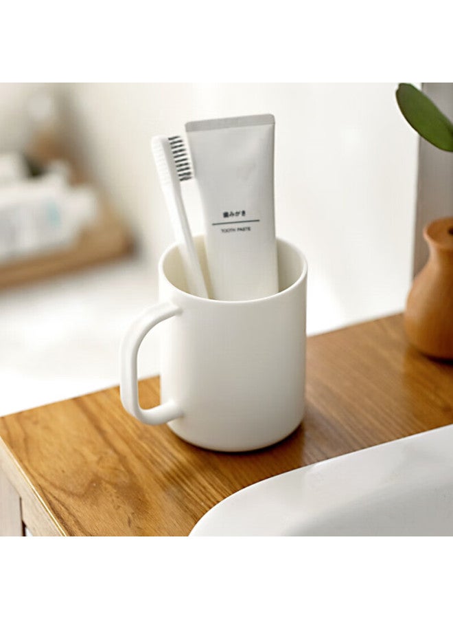 JAJALIN Jajalin Toothbrush Cup, Mouthwash Cup, Home Use Children's Toothbrush Holder, Simple Toothbrush Cup Set For Couples, White - Image 5
