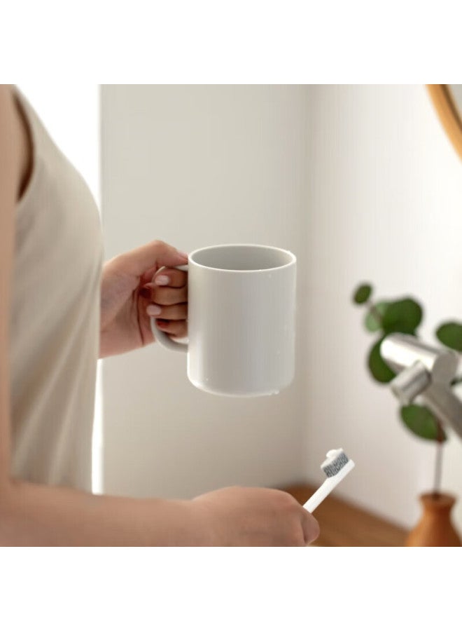 JAJALIN Jajalin Toothbrush Cup, Mouthwash Cup, Home Use Children's Toothbrush Holder, Simple Toothbrush Cup Set For Couples, White - Image 3