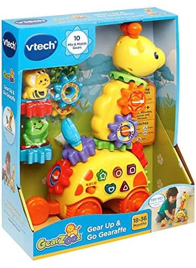 vtech Vt80 199103 Gearzooz Gear Up And Go Gearaffe Toy - Image 3