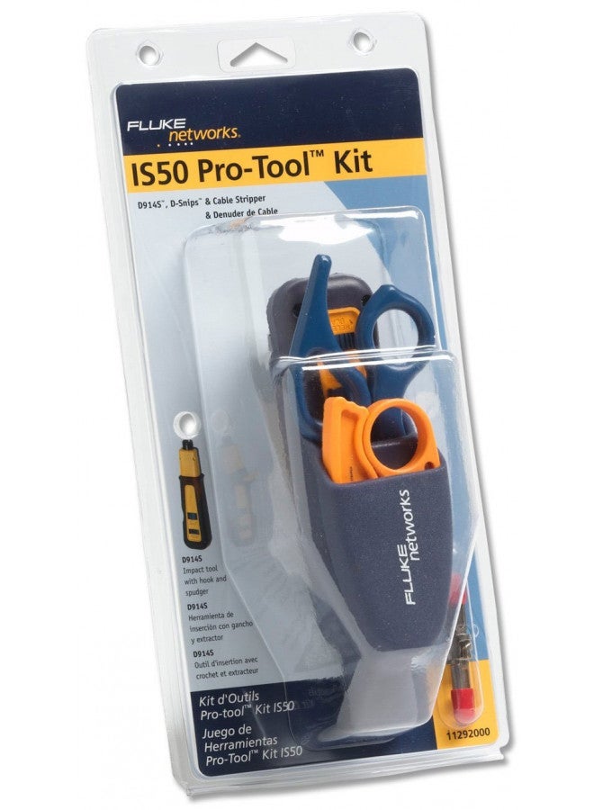 Fluke Networks 11292000 Pro-Tool Kit IS50 with Punch Down Tool - Image 2
