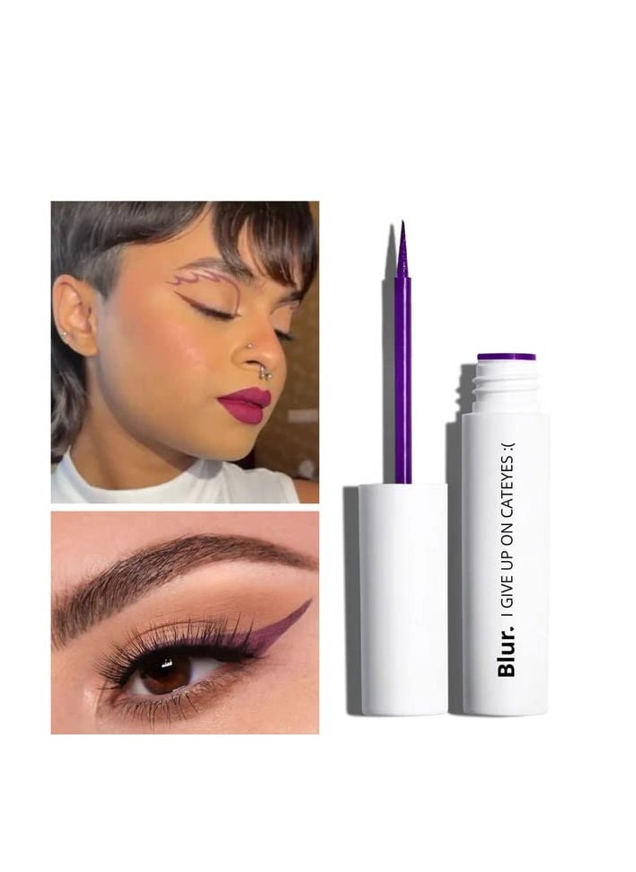 Blur Makeup Room - Eyes  Matte Eyeliner  Long Lasting  Water Proof Smudge Proof Formula  5ml - Image 1