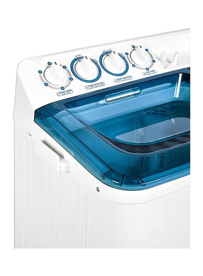 SUPER GENERAL Twin-tub Semi-Automatic Washing Machine 600 W SGW85 White - Image 3