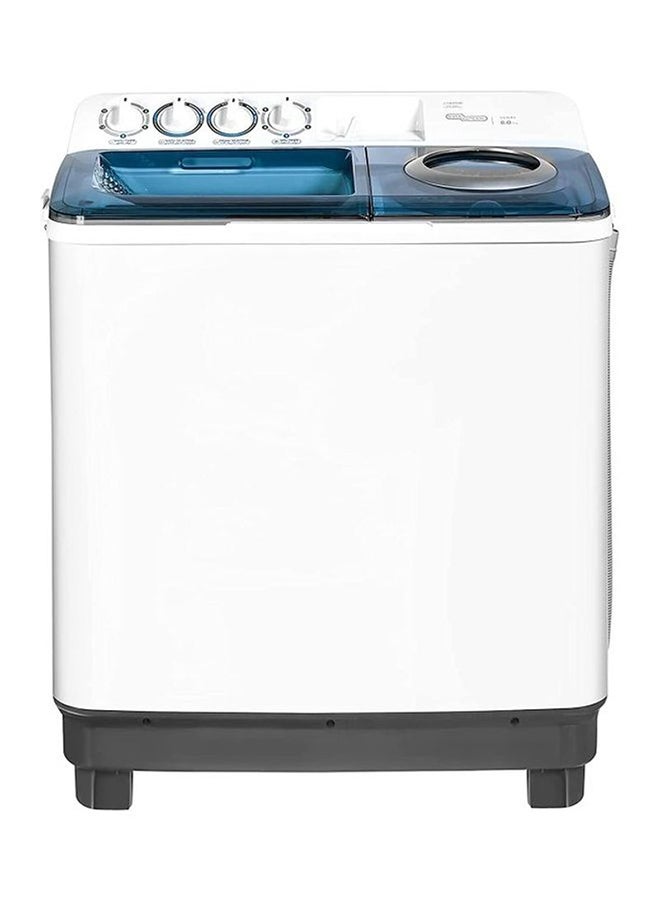 SUPER GENERAL Twin-tub Semi-Automatic Washing Machine 600 W SGW85 White - Image 1