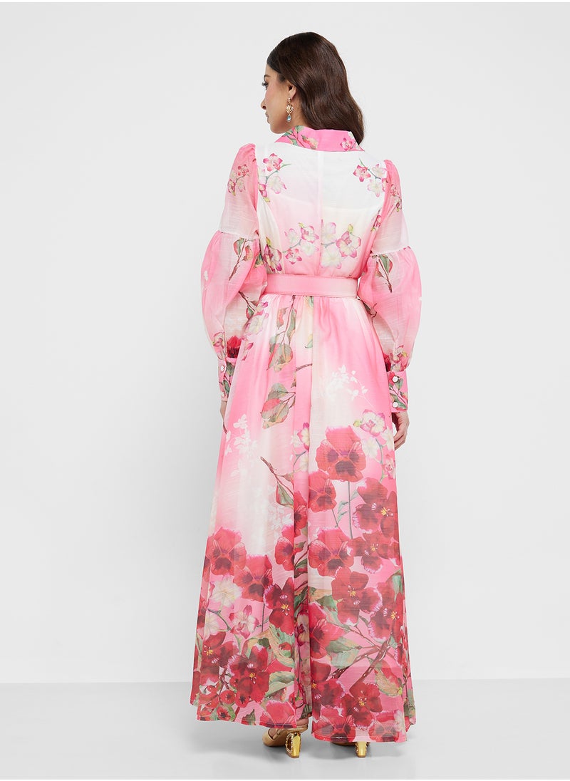 Khizana Floral Print Dress  - Image 2