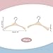 AHANDMAKER 30 Pieces Miniature Clothes Hangers 16inch Mini Doll Clothes Hangers Tiny Garment Rack for Doll Clothes Miniature House Dollhouse Decor 165x1 InchCheck Size First - Image 4