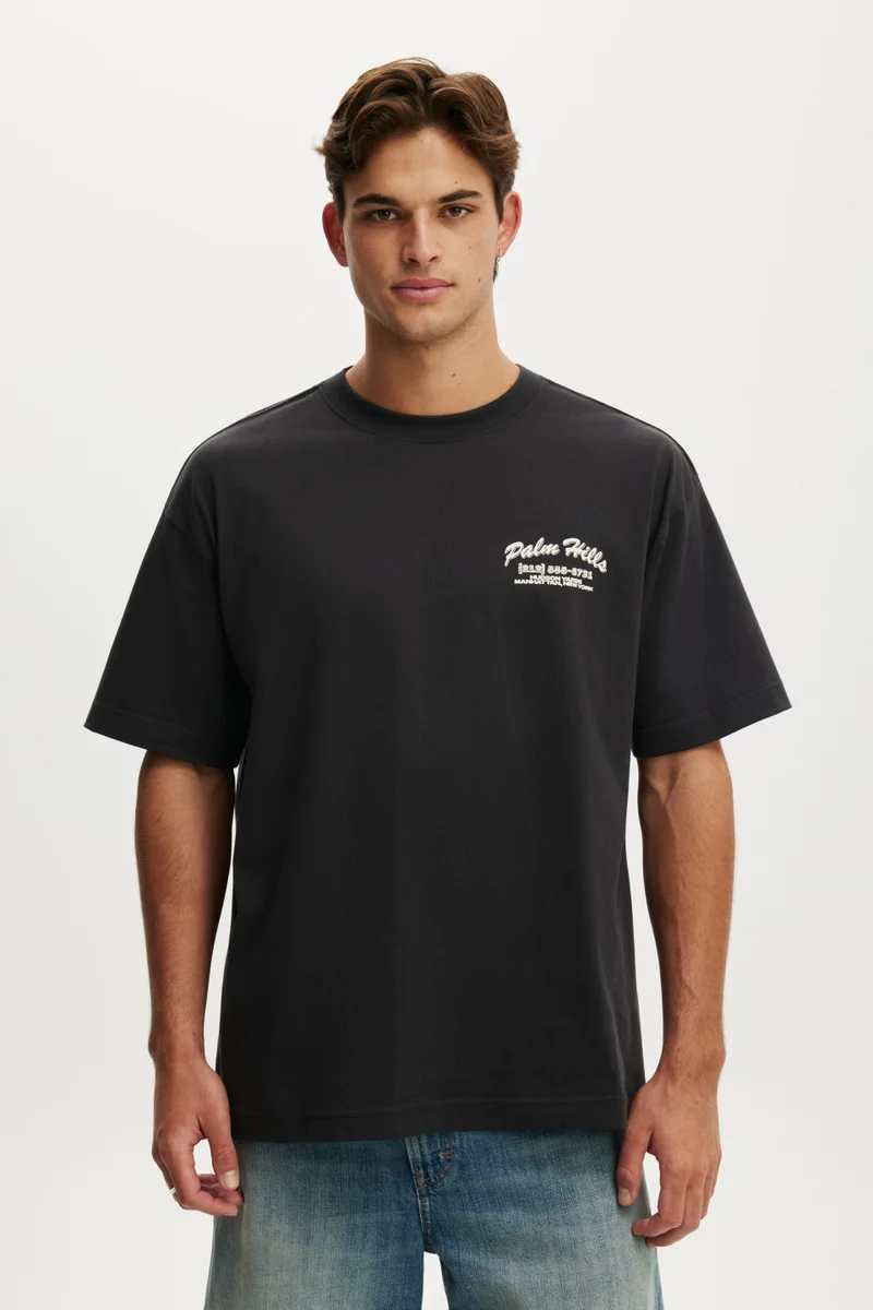 كوتون اون Box Fit Graphic T-Shirt