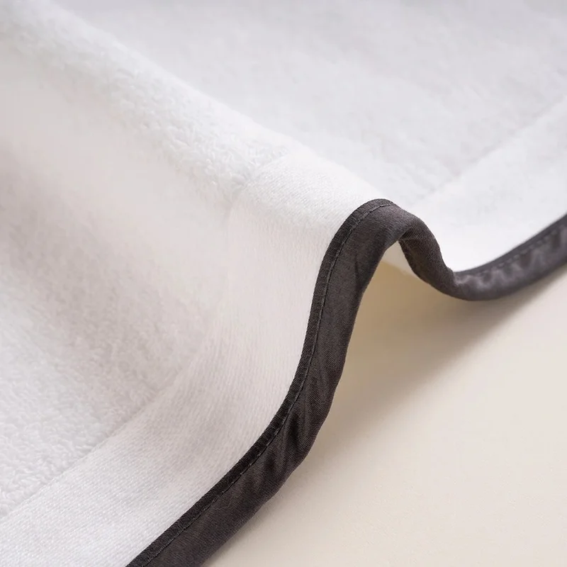 Penelope 100% Cotton Towel 100x150 cm Anthracite - Liana Series