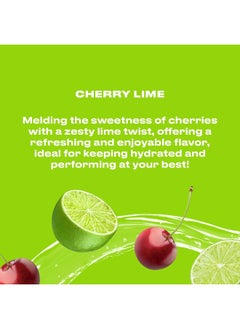 CWENCH HYDRATION CWENCH HYDRATION Electrolyte Mix + BCAA - Cherry Lime 10 Count  - Image 2