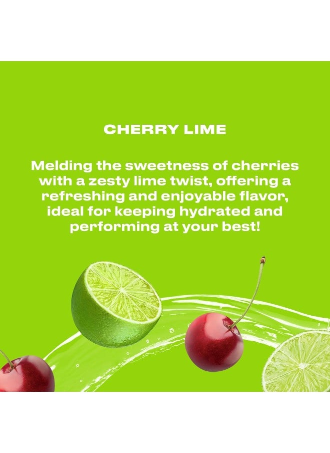CWENCH HYDRATION - CWENCH HYDRATION Electrolyte Mix + BCAA - Cherry Lime 10 Count - Image 1