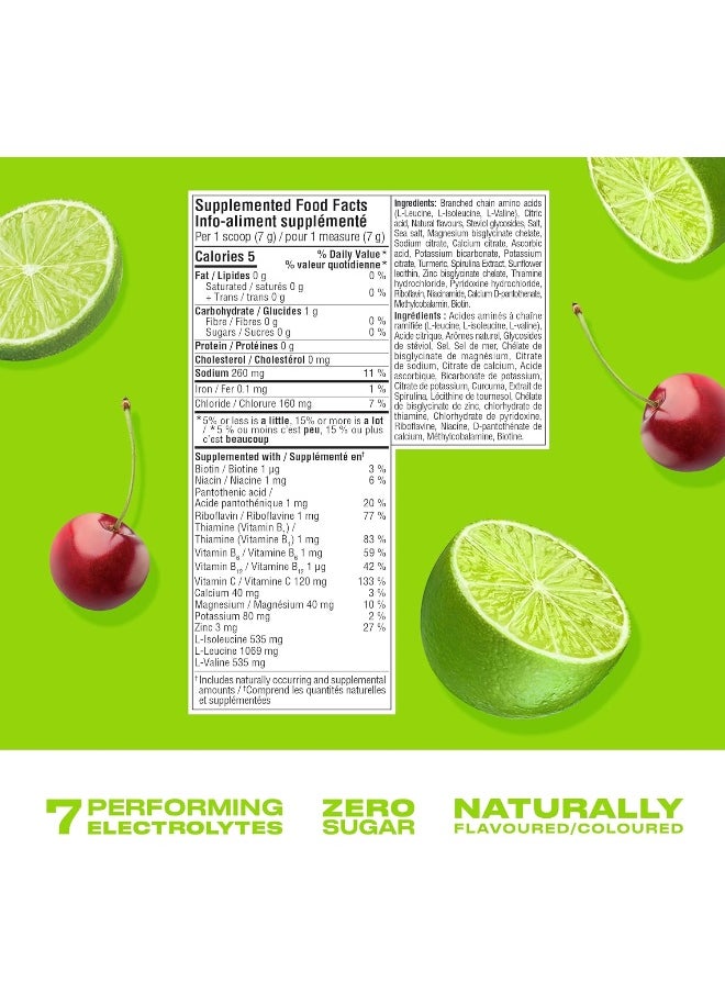 CWENCH HYDRATION - CWENCH HYDRATION Electrolyte Mix + BCAA - Cherry Lime 10 Count - Image 1