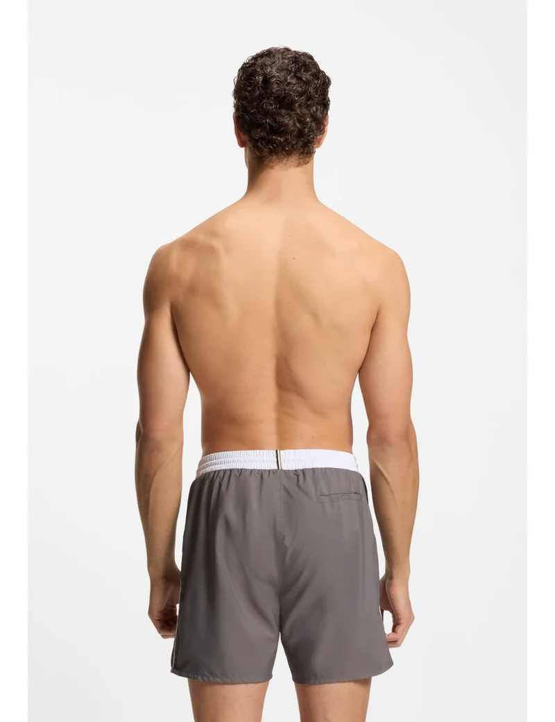 BOSS Swim shorts with contrast logo