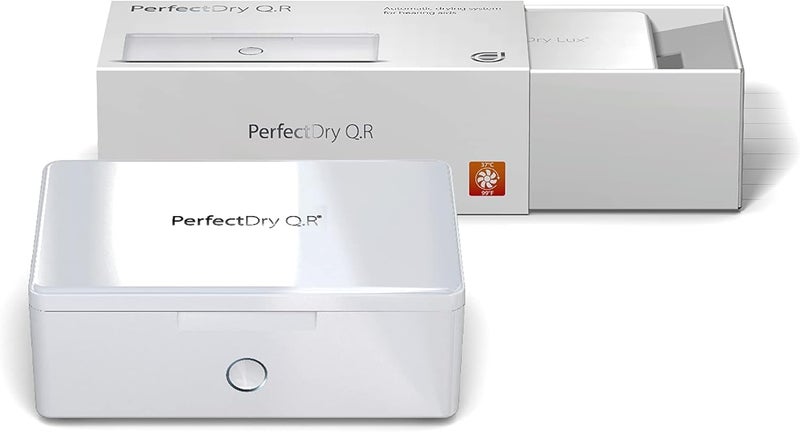 Audinell PerfectDry Q.R. - صندوق تجفيف أجهزة السمع الإلكتروني - سريع 45 دقيقة - مع مروحة - مزيل الرطوبة وصندوق تجفيف أجهزة السمع - يزيل العرق والرطوبة - Image 5