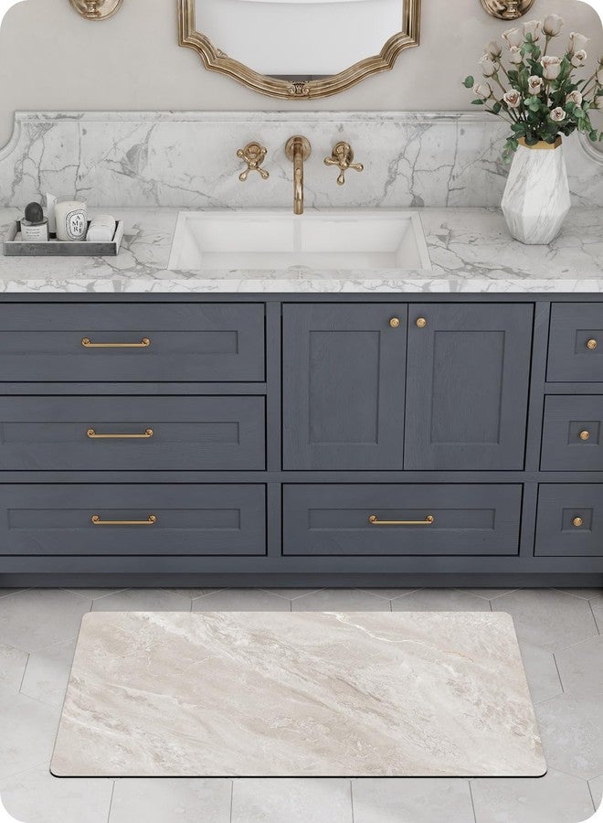 LUMI Ultra Thin Bath Mat, Non-Slip Rubber Super Absorbent Ultra-Thin Bathroom Rugs, Under Doors, Quick Dry Bathroom Floor Mats, Ideal for Shower, Tub and Sink, 17"x30", Jade - Image 5