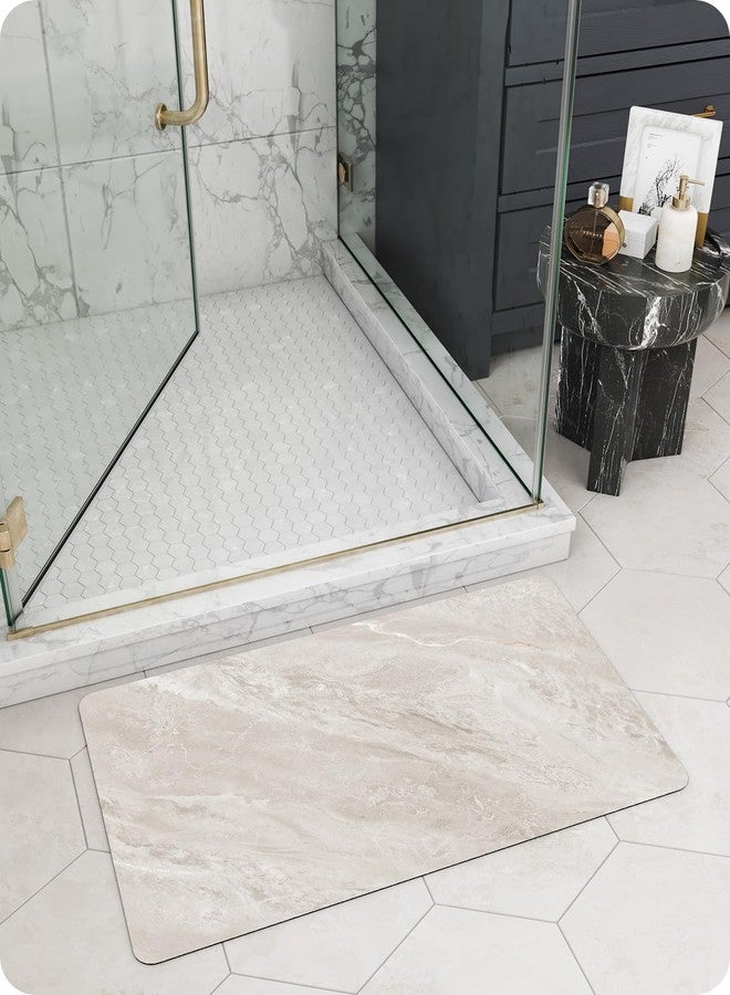 LUMI Ultra Thin Bath Mat, Non-Slip Rubber Super Absorbent Ultra-Thin Bathroom Rugs, Under Doors, Quick Dry Bathroom Floor Mats, Ideal for Shower, Tub and Sink, 17"x30", Jade - Image 4