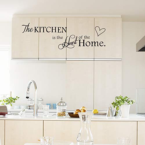 Rotumaty 'The Kitchen' Quote Wall Stickers Kitchen & Dining Room Wall Decal Vinyl Home Décor (Size B) - Image 5
