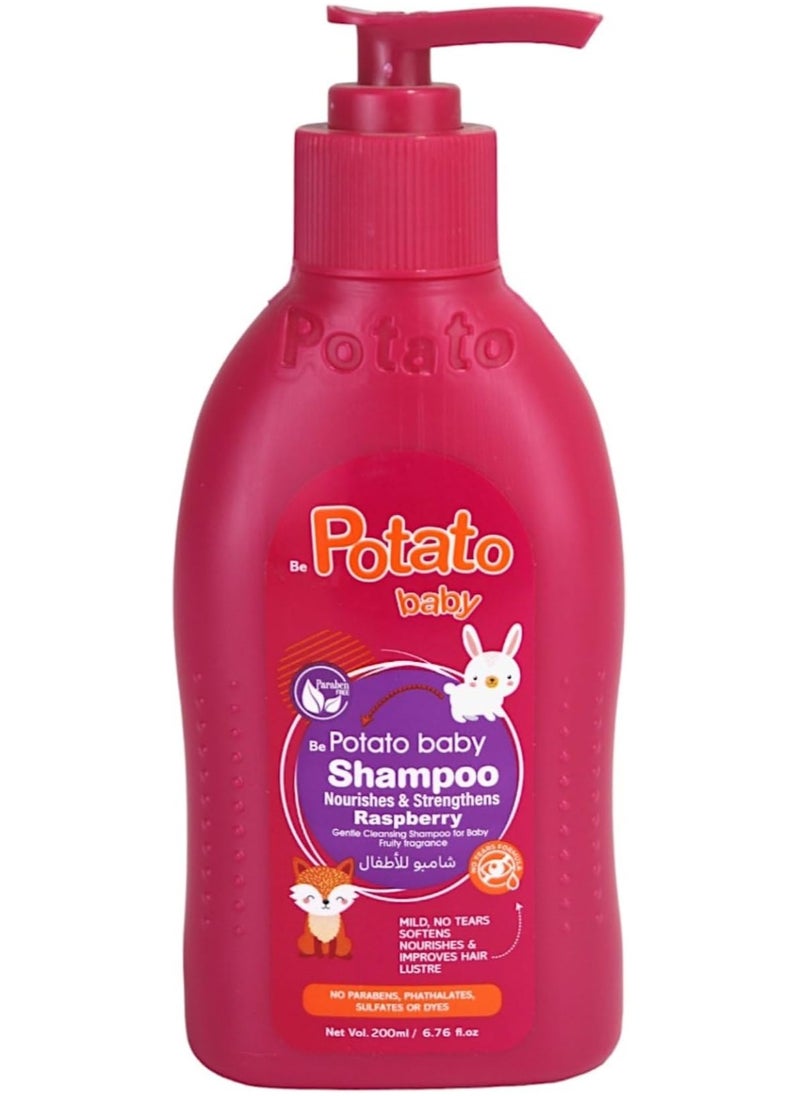 Baby Shampoo With Raspberry Scent 200 Ml