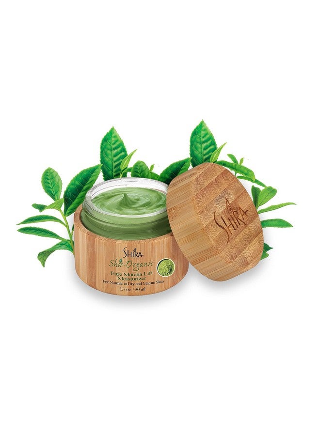شيرا مرطب الوجه ماتشا ليفت من الشاي الأخضر من شيرورجانيك لترطيب البشرة وتغذيتها وتجديد شبابها وزيادة معدل دوران الخلايا. (50 مل) - Image 2