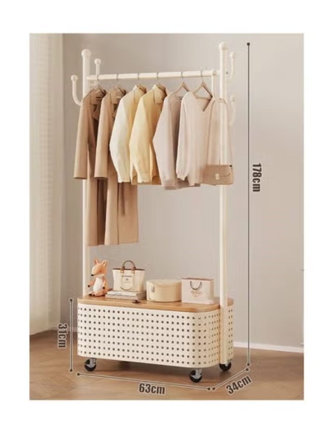 Beauenty Clothes Hanger, Nordic Style Clothes Rack for Bedroom, Wardrope Clothes Rack, Wall Hanger for Home - Image 3