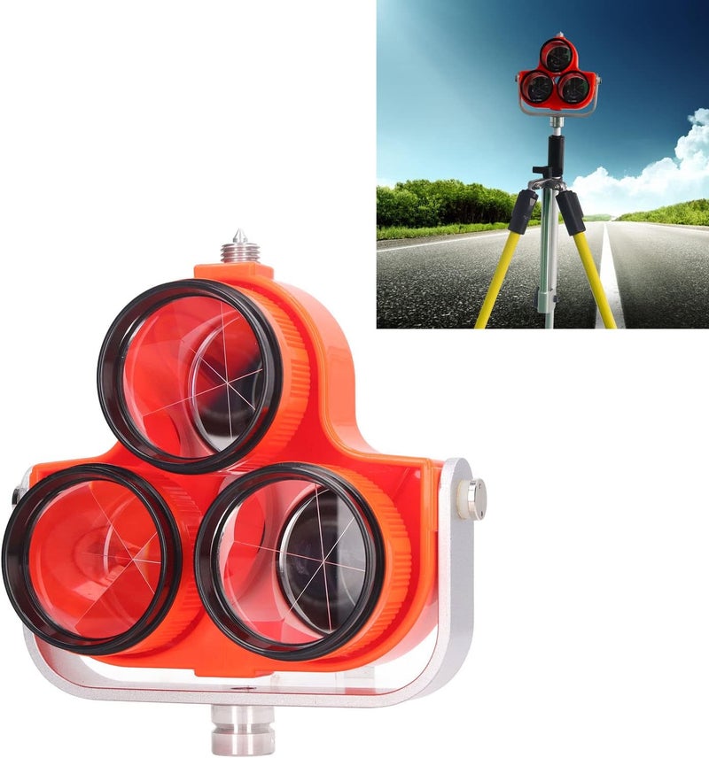Non sticky surface 3 Heads Optical Glass Prism Total Station Prism Surveying Mini System for Ranging Mapping Total Station 64mm Budget friendly sizing alternatives Year round in stock Diverse purchase options Odor free color KSA market compliant quality Surface safe Simple upgraded construction Durable versatile substance Ergonomic build Natural tone color options Popular practical build Modern color selections Land transit & shipment compatible Demand-based stock planning Replaceable parts Wear resistant Gulf user preference oriented build Global assemble options Systematic nationwide ship Extra part combo compatible Batch uniform stable quality Pop-area nearby warehouse Practical design alternatives All-item matching trendy build - Image 4