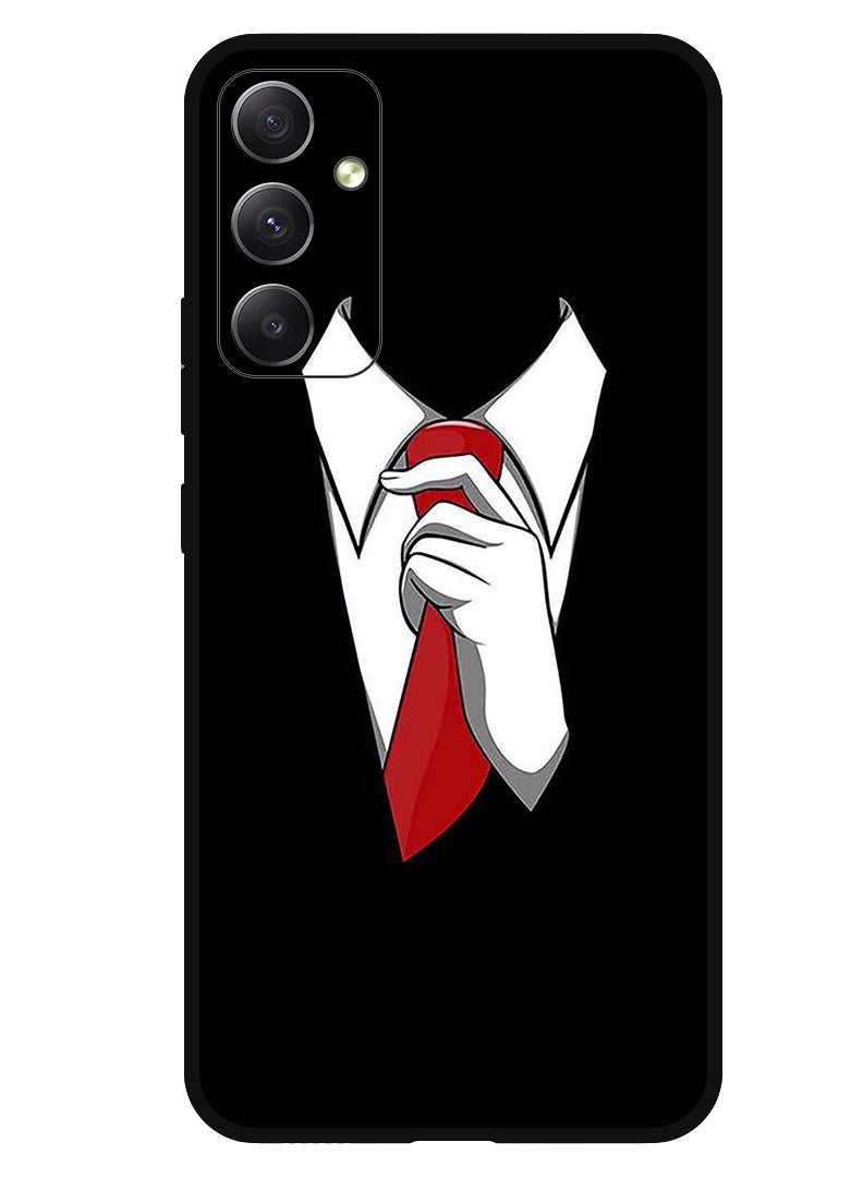 Theodor Protective Case Anti Scratch Shock Proof Bumper Cover For Samsung Galaxy M34 5G Men Suit - Image 1