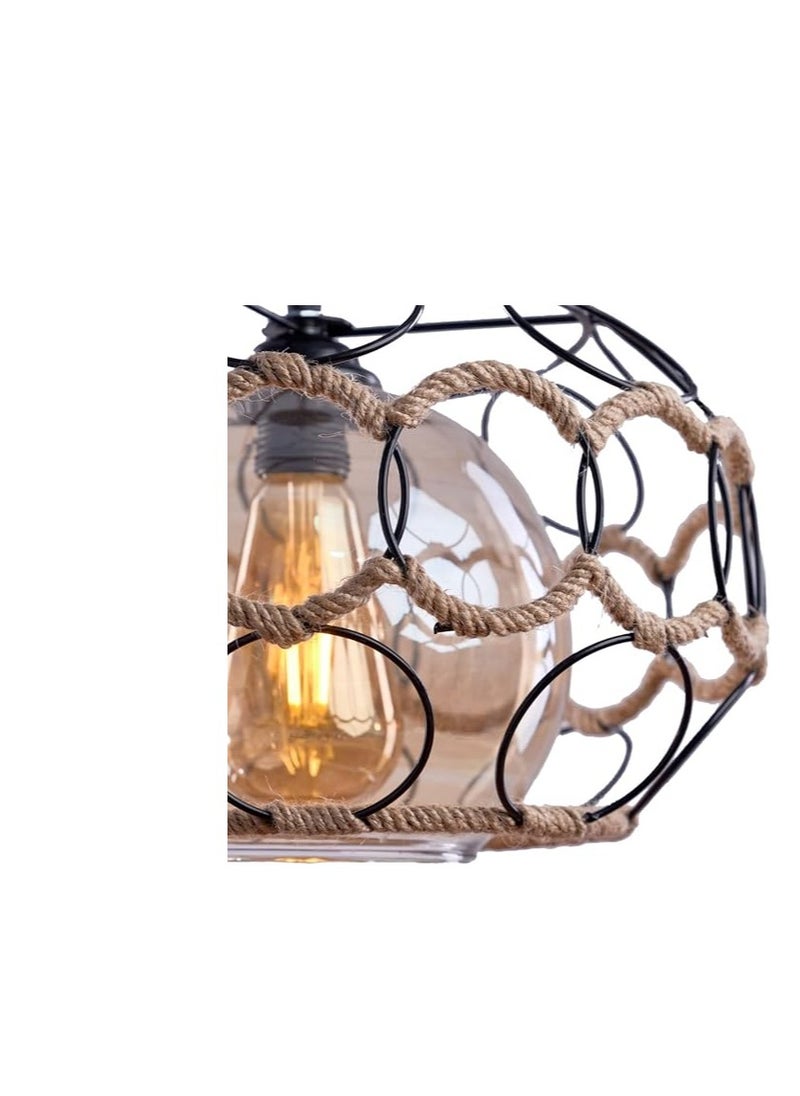 Generic Rbk1005 High Quality, Modern Design Ceiling Lamp, For Living Room, Bedroom, Or Hall - Black  - Image 5