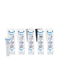 Weicon WEICON Silicone A | 310 ml | transparent | Extremely elastic universal adhesive  - Image 5