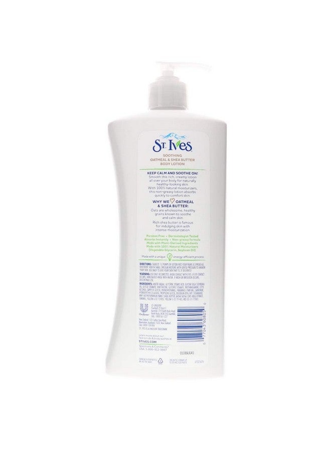 ST. Ives Nourish & Soothe Oatmeal & Shea Butter Body Lotion 21 Oz (Pack Of 3) - Image 2