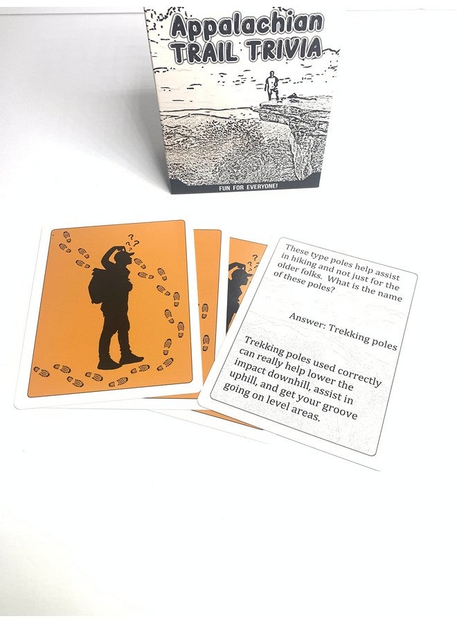 Appalachian Trail Trivia Card Game |125 Cards of Fun Facts | Trail Lingo | Interesting Places | Fun for Everyone | Appalachian Trail | Trivia Game  - Image 3