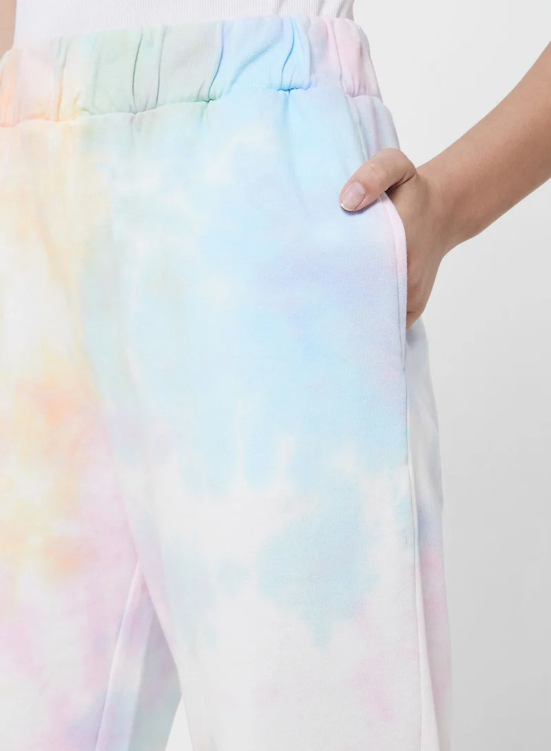 PIECES Tie Dye Sweatpants