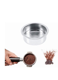 Stainless Steel Non Pressurized Filter, 1Pcs Strainer 51mm Coffee Filter Basket Reusable Coffee Filter For Coffee Machine Breville Delonghi Krups GUSTINO Machine Fitting