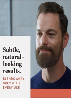 Just For Men Control GX Grey Reducing Beard Wash Shampoo, Gradually Colors Mustache and Beard  - Image 5