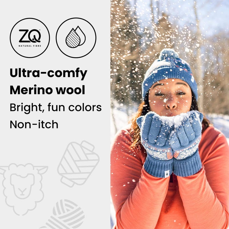 Smartwool Merino Wool Touchscreen Gloves for Men and Women - Black, Small - Image 4