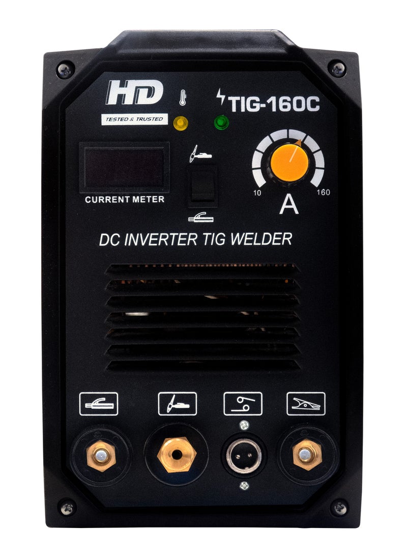 أتش دي آلة لحام TIG/MMA 10-160A AC/DC | تعمل على الحديد | HD | TIG160C | 1.6 إلى 4.0 إلكترود  - Image 3