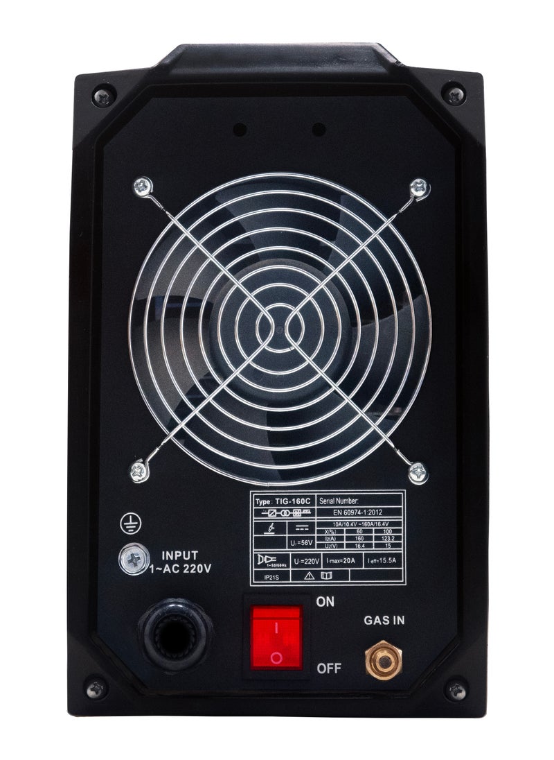 أتش دي آلة لحام TIG/MMA 10-160A AC/DC | تعمل على الحديد | HD | TIG160C | 1.6 إلى 4.0 إلكترود  - Image 4