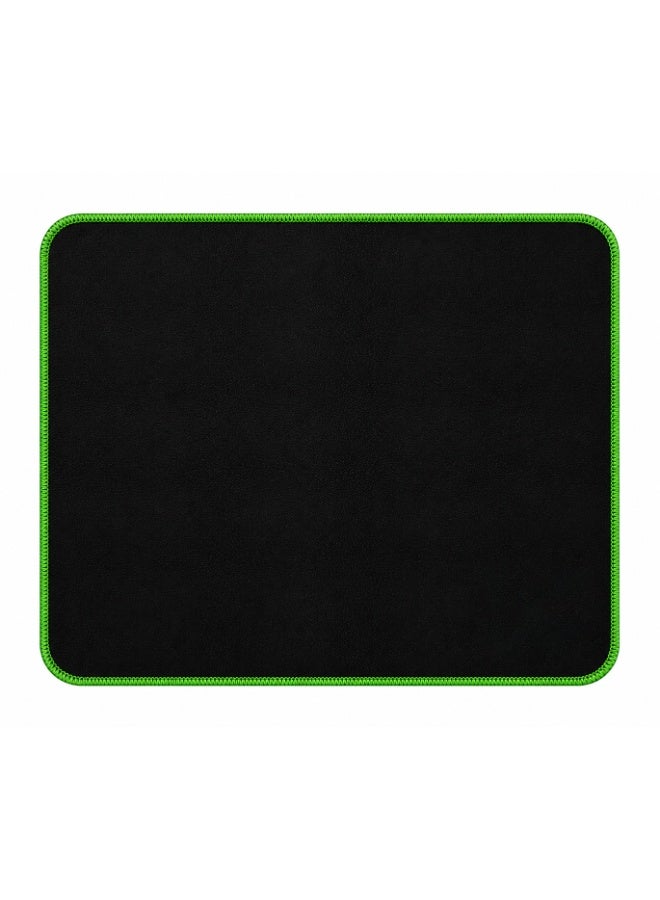 Snake Logo Gaming Mouse Pad 25 x 21 CM – Speed Edition with Anti-Slip Rubber Base & Stitched Edges - Image 1