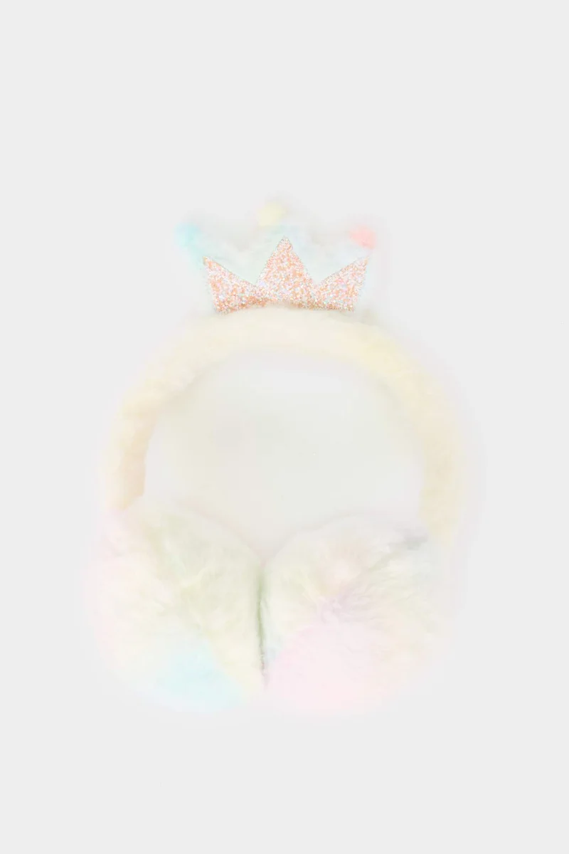 ديفاكتو Girl Plush Earmuff