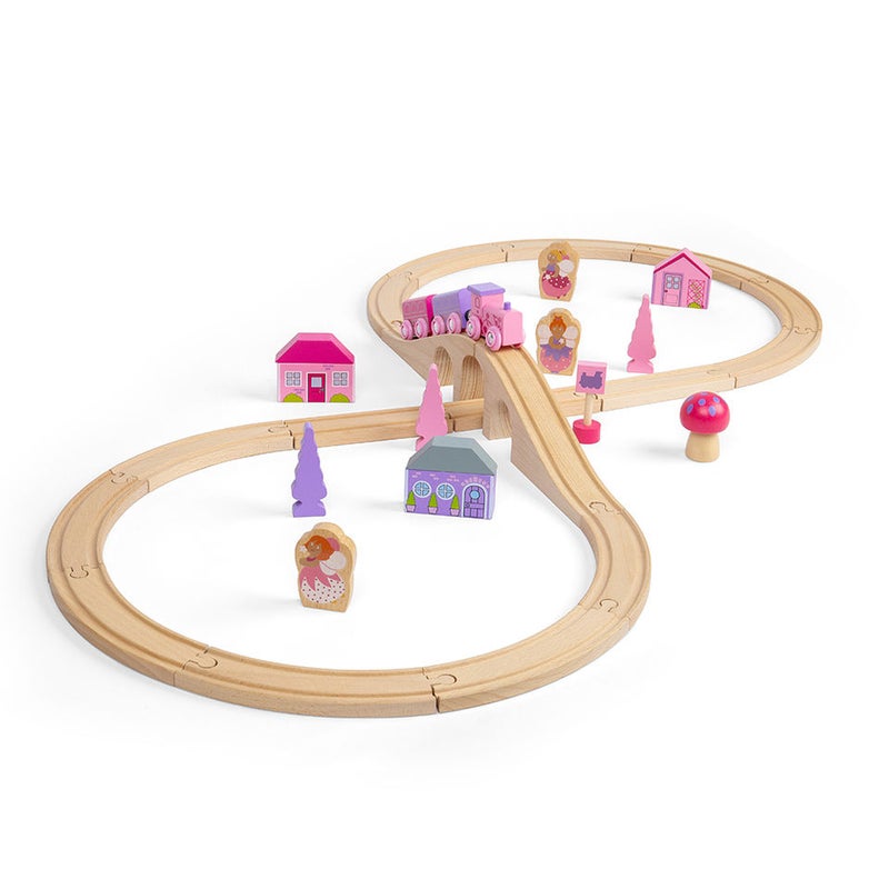 BIGJIGS Fairy Figure Of Eight Train Set Bjt022