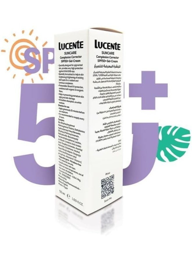 Lucente Suncare Complexion Corrector SPF 50+ -50Ml - Image 4